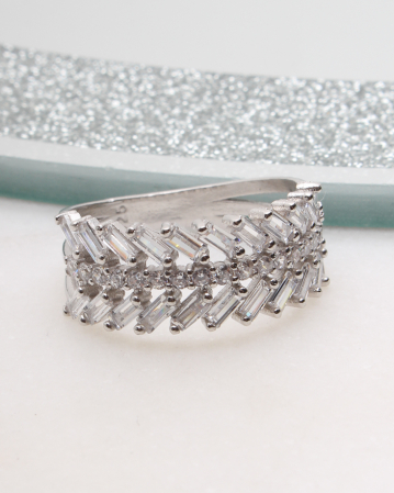 INELE ARGINT - Inel argint si cubic zirconia, gr2.9