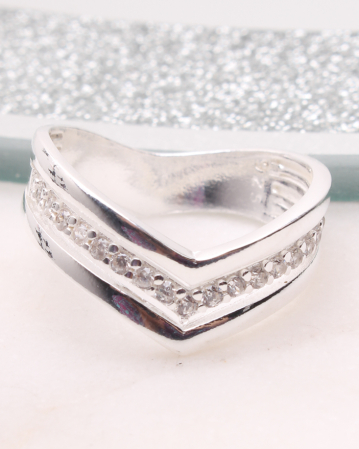 CATEGORII - Inel argint si cubic zirconia, gr3
