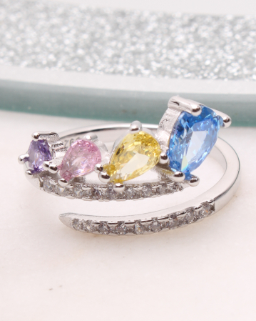 INELE ARGINT - Inel argint si cubic zirconia, gr3.3