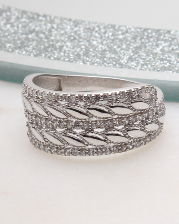 INELE ARGINT - Inel argint si cubic zirconia, gr3