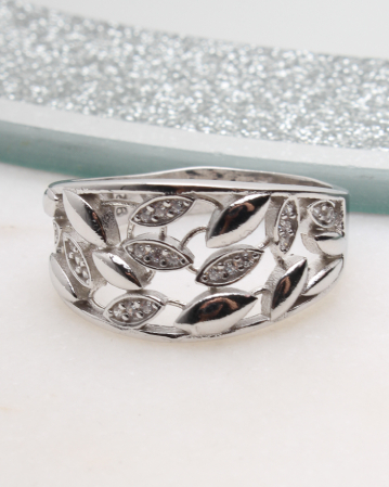 INELE ARGINT - Inel argint si cubic zirconia, gr3.5