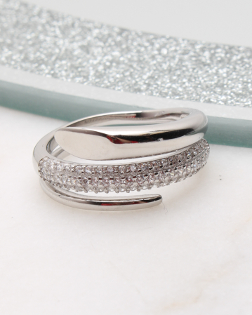 CATEGORII - Inel argint si cubic zirconia, gr3.6