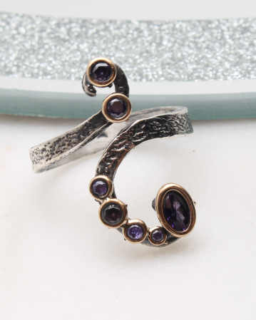 CATEGORII - Inel argint si cubic zirconia, gr4.7