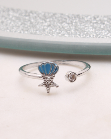 INELE ARGINT - Inel argint steluta de mare, gr1.2