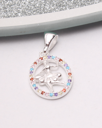 PANDANTIVE ARGINT - Pandantiv argint balerina, gr1.8