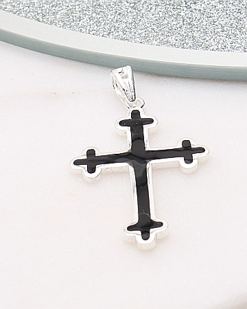 CRUCIULITE SI ICONITE ARGINT - Pandantiv argint cruciulita sfintita cod 6-50308. gr3.5