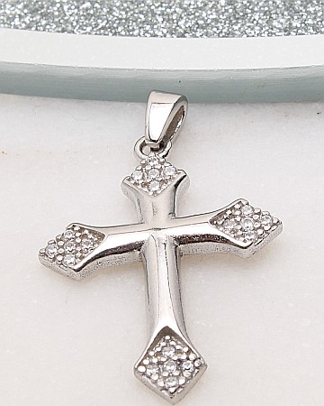 CRUCIULITE SI ICONITE ARGINT - Pandantiv argint cruciulita sfintita cod 6-51251. gr2.4