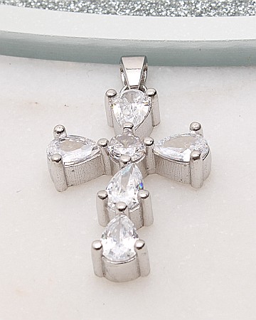 CRUCIULITE SI ICONITE ARGINT - Pandantiv argint cruciulita sfintita cod 6-51262. gr4