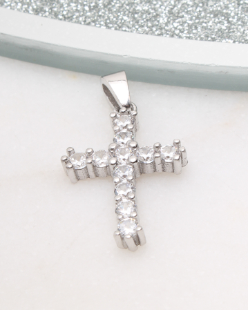 CRUCIULITE SI ICONITE ARGINT - Pandantiv argint cruciulita sfintita. gr1.7