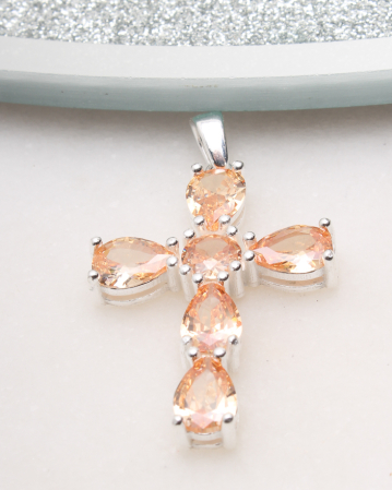 CRUCIULITE SI ICONITE ARGINT - Pandantiv argint cruciulita sfintita. gr3.8