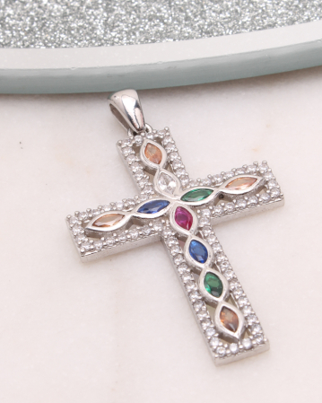 CATEGORII - Pandantiv argint cruciulita sfintita, gr4.5