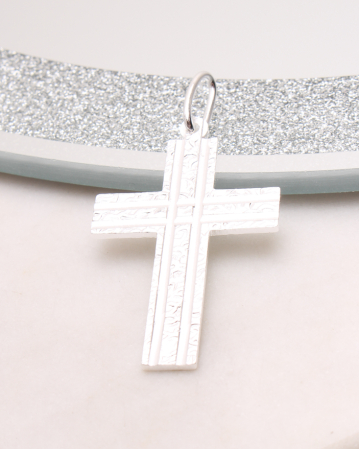 PANDANTIVE ARGINT - Pandantiv argint cruciulita sfintita, gr5.1