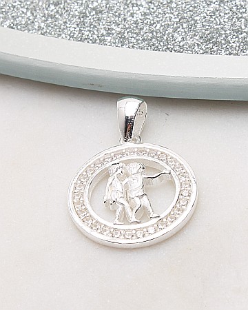 PANDANTIVE ARGINT - Pandantiv argint gemeni cod 6-51009. gr2.1