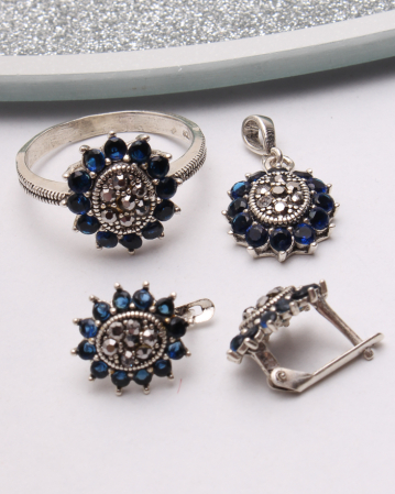 SETURI ARGINT - Set argint cu marcasite, gr6.6