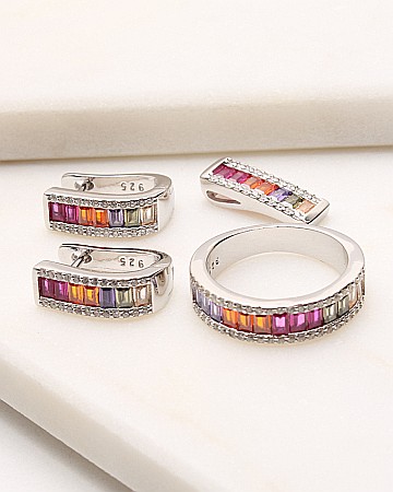 marimea 57 - Set argint si cubic zirconia cod 3-49542, gr12.3