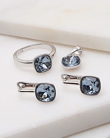 marimea 56 - Set argint si cubic zirconia cod 3-49801, gr9.3