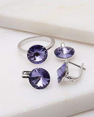 marimea 55 - Set argint si cubic zirconia cod 3-49804, gr7.4