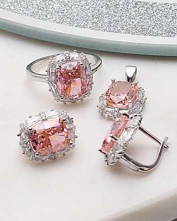 marimea 58 - Set argint si cubic zirconia cod 3-50900, gr14.2