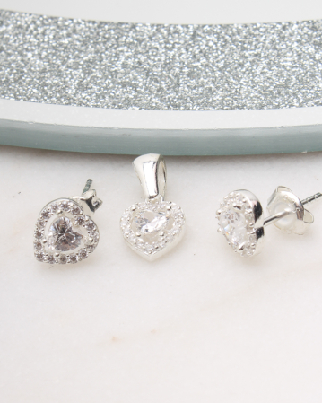 SETURI ARGINT - Set argint si cubic zirconia, gr2.1