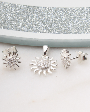 SETURI ARGINT - Set argint si cubic zirconia, gr2.1