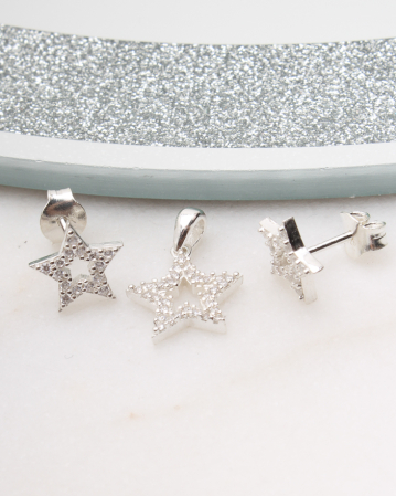 SETURI ARGINT - Set argint si cubic zirconia, gr2.2