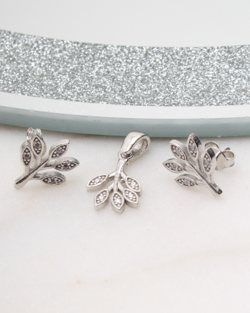 SETURI ARGINT - Set argint si cubic zirconia, gr2.3
