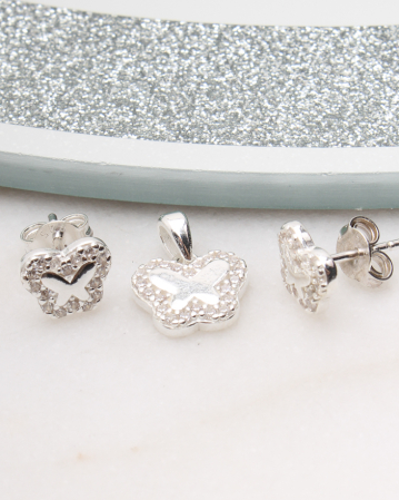 SETURI ARGINT - Set argint si cubic zirconia, gr2.3