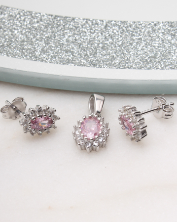 SETURI ARGINT - Set argint si cubic zirconia, gr2.3