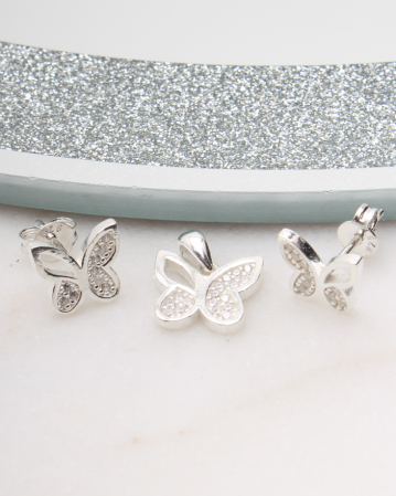 SETURI ARGINT - Set argint si cubic zirconia, gr2.4