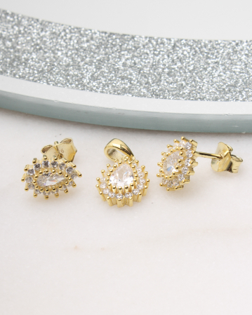 SETURI ARGINT - Set argint si cubic zirconia, gr2.4