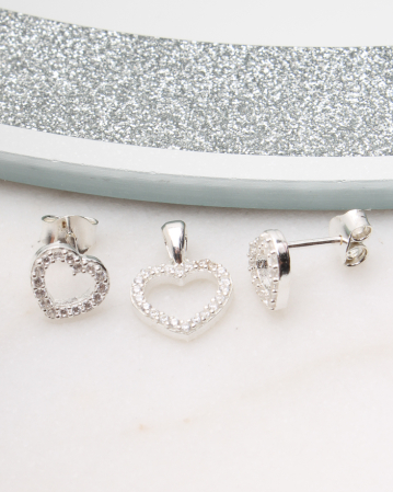 SETURI ARGINT - Set argint si cubic zirconia, gr2