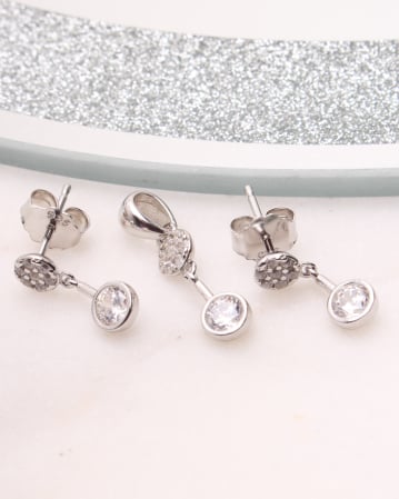 CATEGORII - Set argint si cubic zirconia, gr2.5