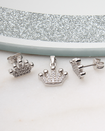 SETURI ARGINT - Set argint si cubic zirconia, gr2.5