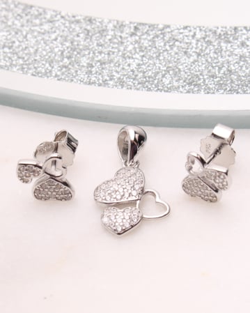 CATEGORII - Set argint si cubic zirconia, gr2.6