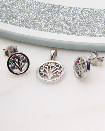 SETURI ARGINT - Set argint si cubic zirconia, gr2.8