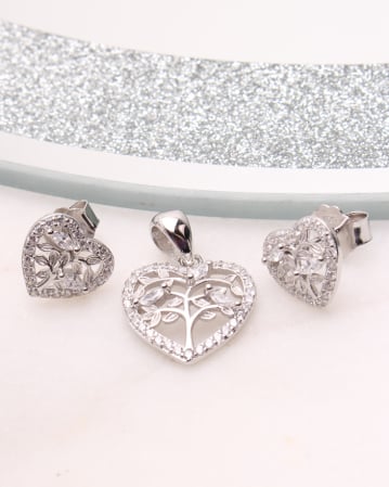 CATEGORII - Set argint si cubic zirconia, gr2.9