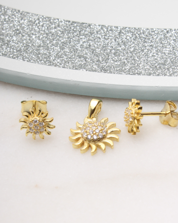 SETURI ARGINT - Set argint si cubic zirconia, gr2