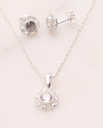 SETURI ARGINT - Set argint si cubic zirconia, gr3.3