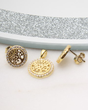 SETURI ARGINT - Set argint si cubic zirconia, gr3.3