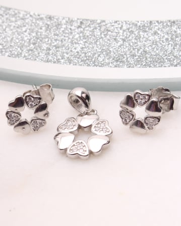CATEGORII - Set argint si cubic zirconia, gr4.1