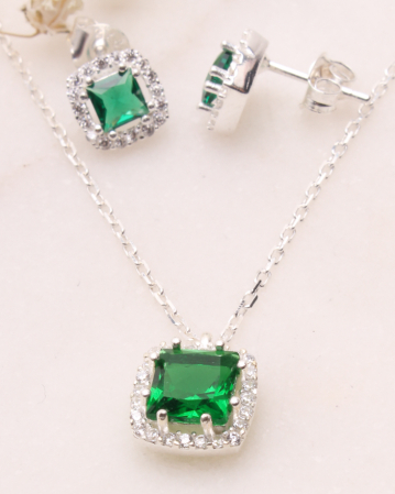 SETURI ARGINT - Set argint si cubic zirconia, gr4.3