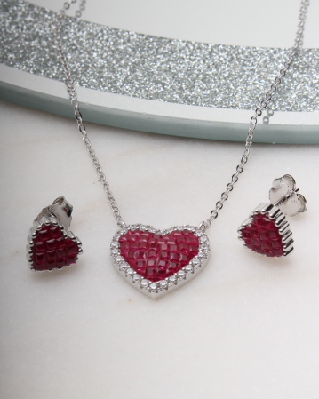 SETURI ARGINT - Set argint si cubic zirconia, gr6.6