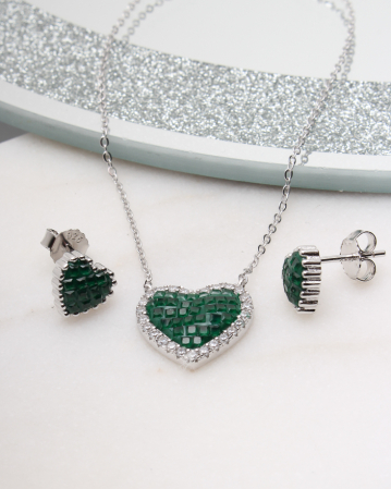 SETURI ARGINT - Set argint si cubic zirconia, gr6.6