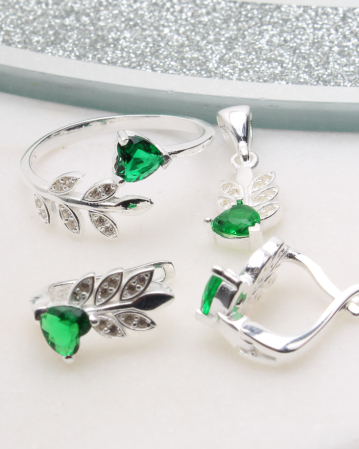 SETURI ARGINT - Set argint si cubic zirconia, gr6.9