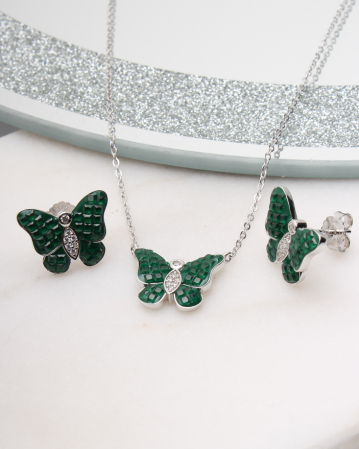 SETURI ARGINT - Set argint si cubic zirconia, gr6.9