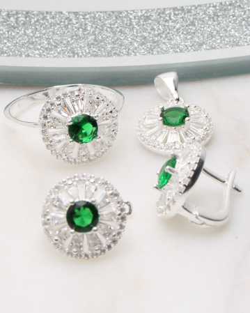 CATEGORII - Set argint si cubic zirconia, gr9.1