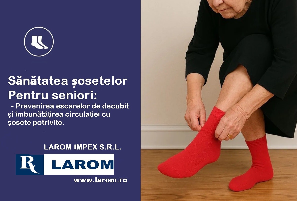 Șosete pentru Seniori:  Prevenirea escarelor și îmbunătățirea circulației cu șosetele potrivite
