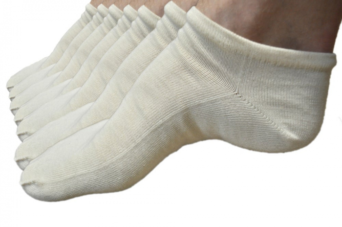 ȘOSETE FĂRĂ ELASTIC DIN BUMBAC, IN ȘI CÂNEPĂ ORGANICĂ [3]