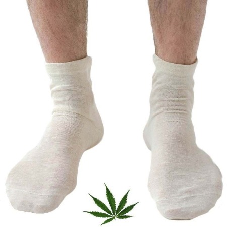 ȘOSETE FĂRĂ ELASTIC DIN BUMBAC, IN ȘI CÂNEPĂ ORGANICĂ [1]