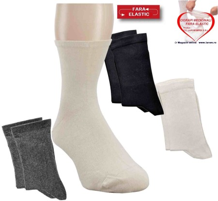 Medicinale - ȘOSETE MEDICINALE FĂRĂ ELASTIC DIN BUMBAC, PENTRU FEMEI GRAVIDE